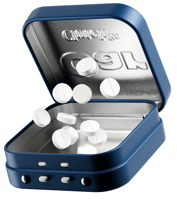 Clutch naltrexone mints by Oar Health
