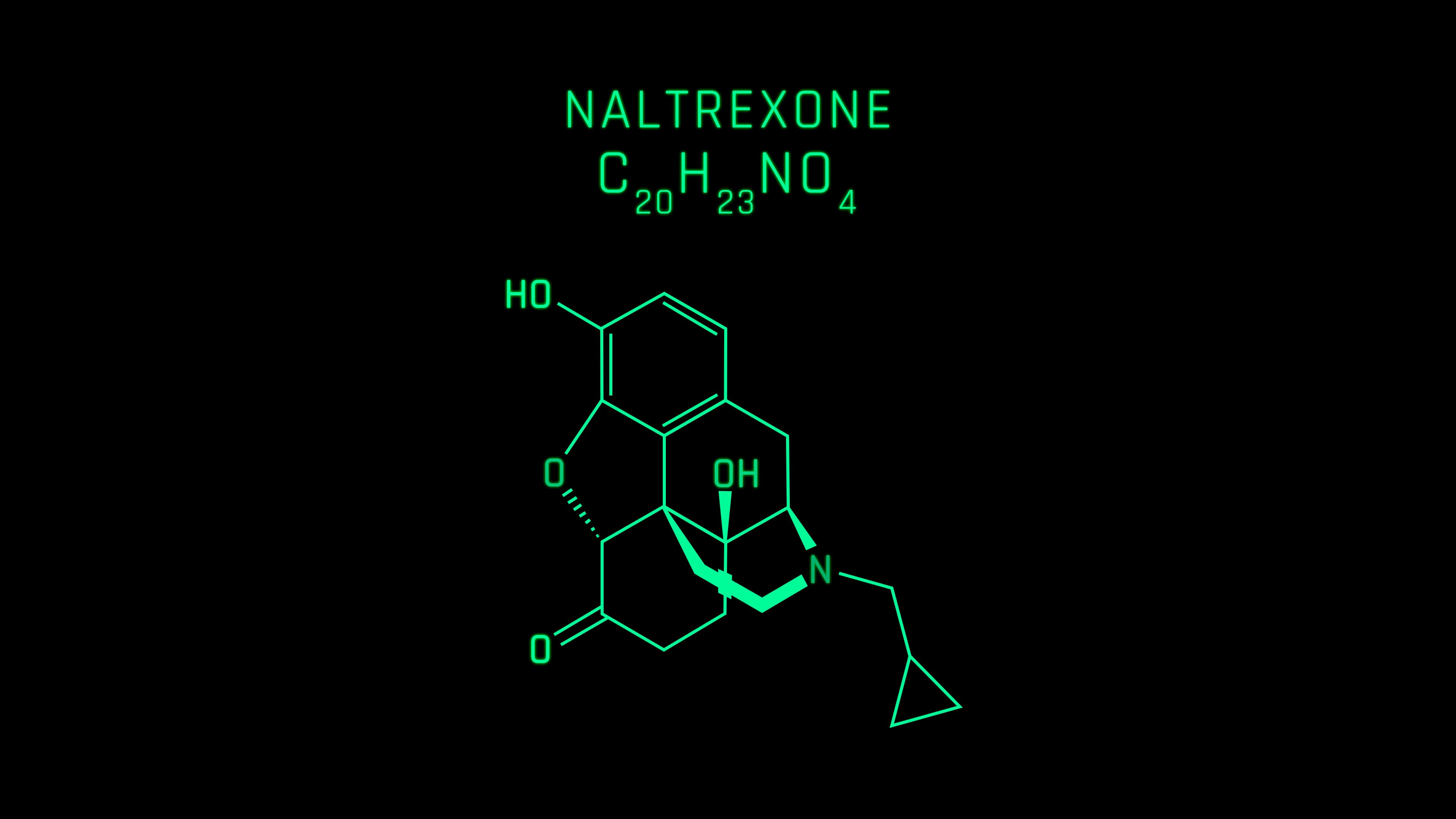 The chemical composition of naltrexone